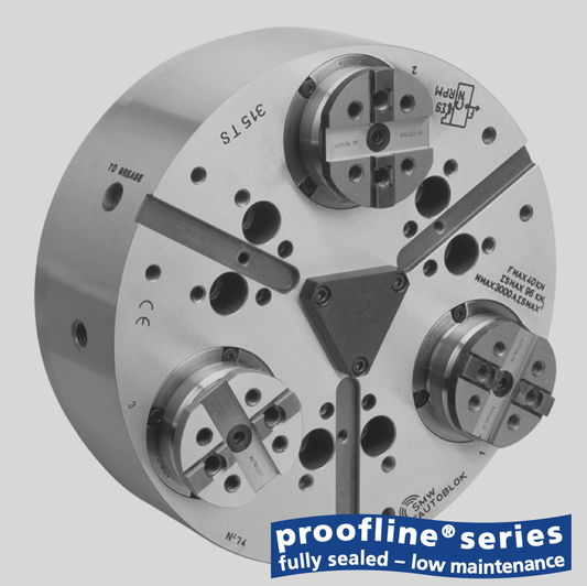 TSF-C 12" 3 jaw power chuck SMW
